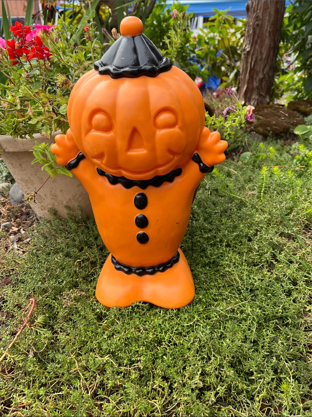 NEW 17 INCH INDOOR/OUTDOOR OWL/WITCH/PUMPKIN BLOW MOLD HALLOWEEN